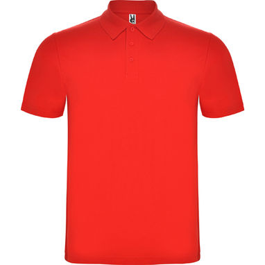 AUSTRAL Сорочка-поло з коротким рукавом, колір червоний  розмір S - PO66320160- Фото №1