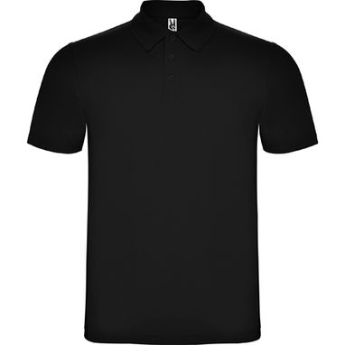 AUSTRAL Сорочка-поло з коротким рукавом, колір чорний  розмір M - PO66320202- Фото №1