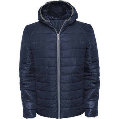 GROENLANDIA Стеганая куртка с наполнителем и капюшоном, цвет темно-синий  размер XL - RA50810455- Фото №1