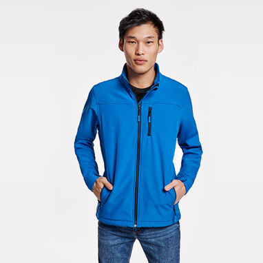 ANTARTIDA Двошарова куртка софт-шелл, колір королівський синій  розмір S - SS64320105- Фото №2