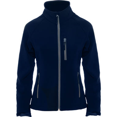 ANTARTIDA WOMAN Двошарова куртка софт-шелл, колір темно-синій  розмір S - SS64330155- Фото №1