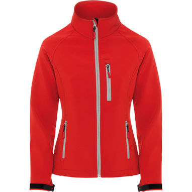ANTARTIDA WOMAN Двошарова куртка софт-шелл, колір червоний  розмір S - SS64330160- Фото №1