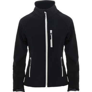 ANTARTIDA WOMAN Двошарова куртка софт-шелл, колір чорний  розмір XL - SS64330402- Фото №1