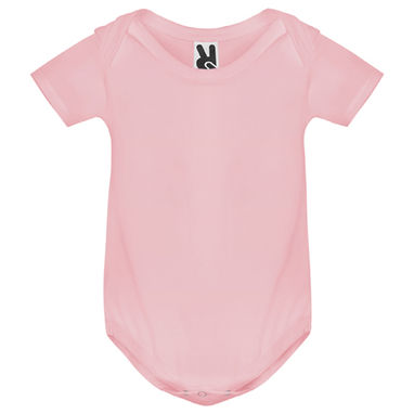 HONEY Боді для немовляти з коротким рукавом гладкої в´язки, колір світло-рожевий  розмір 9 MESES - BD720010348- Фото №1