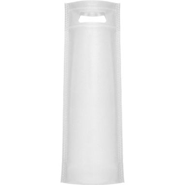 RIVER Сумка из спанбонда специальная для бутылок с донной складкой, цвет белый  размер 17x40x10 - BO7502M0201- Фото №1