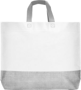 VALLEY Термозахисна сумка з шестикутною складкою в основі, колір білий, світло-сірий  розмір 44x30x10 - BO7505M1101258- Фото №1