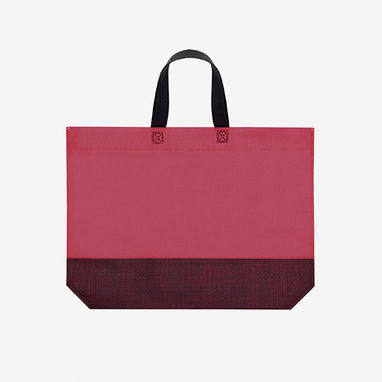 VALLEY Термозахисна сумка з шестикутною складкою в основі, колір оранжевий, чорний  розмір 44x30x10 - BO7505M113102- Фото №2