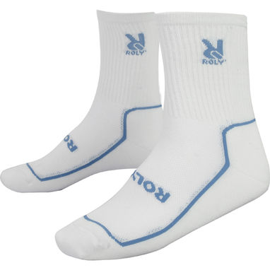 ABDEL Повітропроникні комфортні шкарпетки високої якості, колір білий, небесно-блакитний  розмір 1 YEAR - CE0327190110- Фото №1