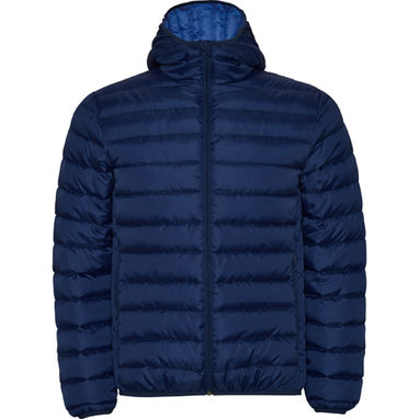 NORWAY М´яка чоловіча куртка з підкладкою з пуху і закріпленим капюшоном, колір темно-синій  розмір M - RA50900255- Фото №1