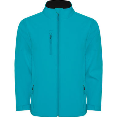 NEBRASKA Флисовая куртка двухслойная, цвет аква  размер M - SS643602236- Фото №1