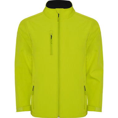 NEBRASKA Флисовая куртка двухслойная, цвет лайм  размер 3XL - SS643606235- Фото №1