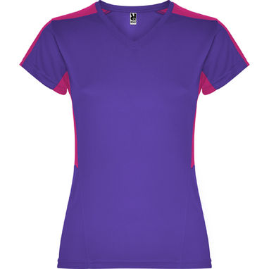 SUZUKA Технічна жіноча футболка з коротким рукавом, колір ліловий, рожевий  розмір S - CA6657016378- Фото №1