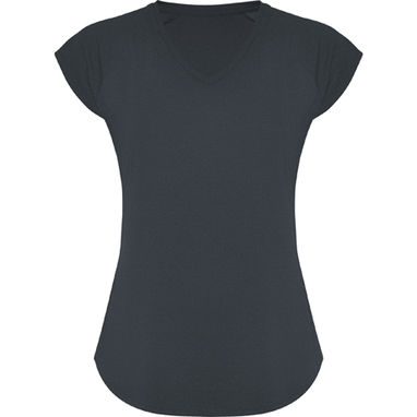 AVUS Жіноча спортивна футболка з коротким рукавом в стилі ranglan, колір графітовий  розмір S - CA665801231- Фото №1