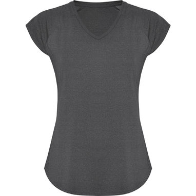 AVUS Жіноча спортивна футболка з коротким рукавом в стилі ranglan, колір чорне дерево  розмір S - CA665801237- Фото №1