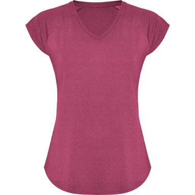 AVUS Жіноча спортивна футболка з коротким рукавом в стилі ranglan, колір рожевий  розмір S - CA665801252- Фото №1