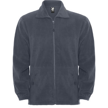 PIRINEO Флисовая куртка с высоким воротником-стойкой, цвет свинец  размер XXXXL - CQ10890723- Фото №1