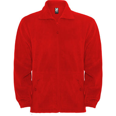 PIRINEO Флисовая куртка с высоким воротником-стойкой, цвет красный  размер XXXXL - CQ10890760- Фото №1