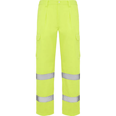 ALFA Длинные брюки высокой видимости из прочной ткани флуоресцентные желтые, цвет желтый флюорисцентный  размер 38 - HV930955221- Фото №1