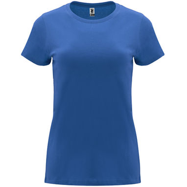 CAPRI Женская футболка с коротким рукавом, цвет королевский синий  размер S - CA66830105- Фото №1