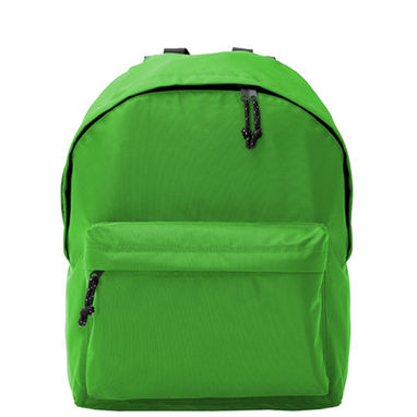MARABU Базовый рюкзак с застежкой-молнией, цвет ярко-зеленый  размер ONE SIZE - BO712490226- Фото №1