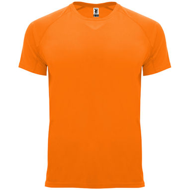 BAHRAIN Футболка с коротким рукавом, цвет оранжевый флюорисцентный  размер S - CA040701223- Фото №1