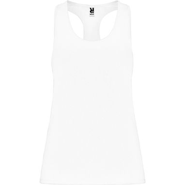 AIDA Спортивна футболка з спинкою в стилі плавця, колір білий  розмір S - CA66560101- Фото №1