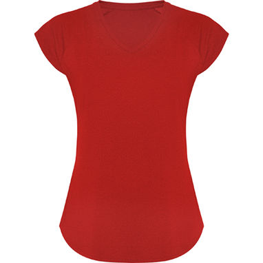 AVUS Жіноча спортивна футболка з коротким рукавом в стилі реглан, колір червоний  розмір S - CA66580160- Фото №1