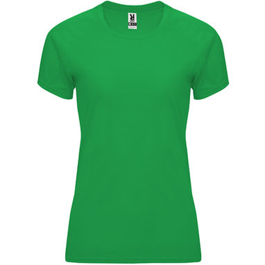 BAHRAIN WOMAN Женская футболка с коротким рукавом, цвет ярко-зеленый  размер S - CA040801226- Фото №1