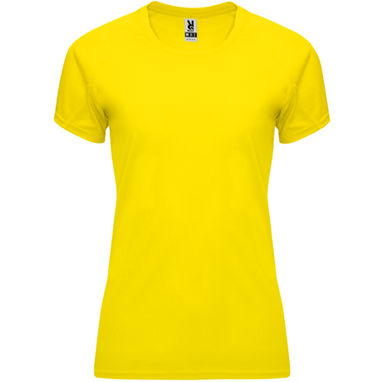BAHRAIN WOMAN Женская футболка с коротким рукавом, цвет желтый  размер 2XL - CA04080503- Фото №1