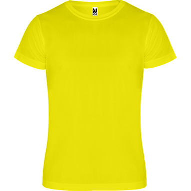 CAMIMERA Спортивная футболка с коротким рукавом, цвет желтый  размер M - CA04500203- Фото №1