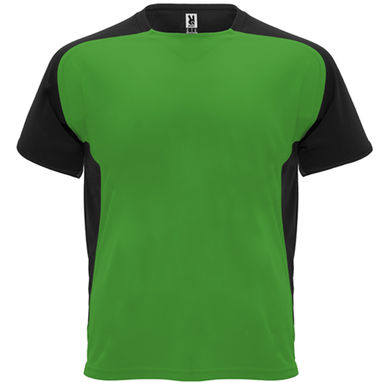 BUGATTI Футболка з коротким рукавом, колір папороть зелений, чорний  розмір M - CA63990222602- Фото №1