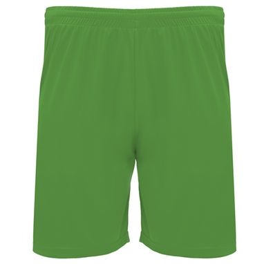 DORTMUND Спортивные шорты с эластичным поясом и внутренним шнурком для регулировки, цвет ярко-зеленый  размер 4 - PA668822226- Фото №1