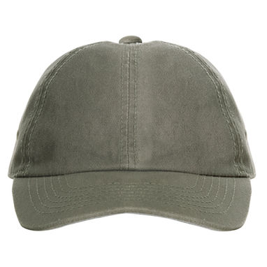 TERRA 6-панельна кепка, колір армійський зелений  розмір ONE SIZE - GO701215- Фото №1