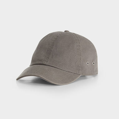 TERRA 6-панельна кепка, колір темно-сірий  розмір ONE SIZE - GO701246- Фото №2