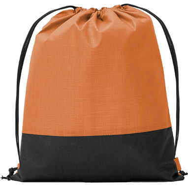 GAVILAN Комбинированная сумка из из спанбонда с эффектом металлик и простого черного материала, цвет оранжевый, черный  размер ONE SIZE - BO7509903102- Фото №1