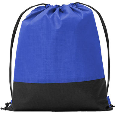 GAVILAN Комбинированная сумка из из спанбонда с эффектом металлик и простого черного материала, цвет электрический синий, черный  размер ONE SIZE - BO7509909902- Фото №1