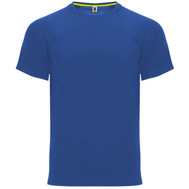 MONACO Футболка унісекс з коротким рукавом, колір королівський синій  розмір XS - CA64010005- Фото №1