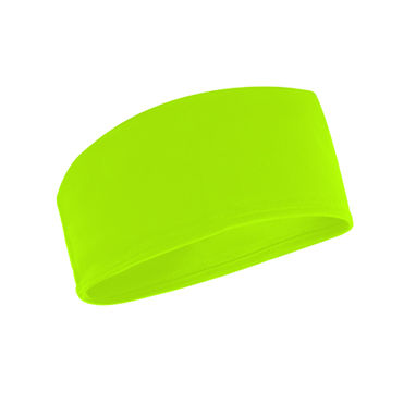 CROSSFITTER Техническая двуслойная повязка для бега, цвет флюорисцентный зеленый  размер ONE SIZE - CP900190222- Фото №1