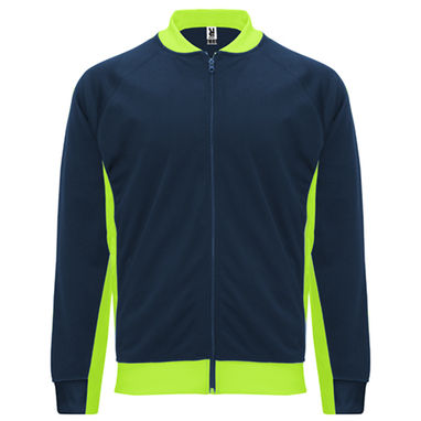ILIADA Комбинированная спортивная куртка, цвет темно-синий, флюорово-зеленый  размер S - CQ11160155222- Фото №1