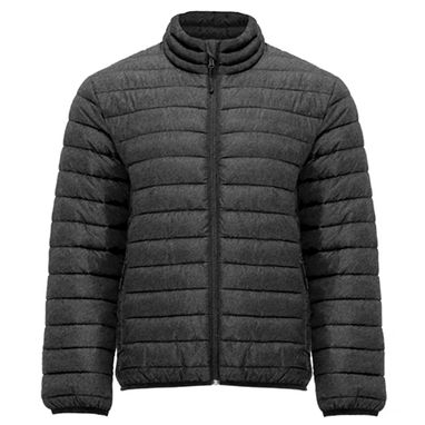 FINLAND Мужская стеганая куртка с наполнителем, цвет насыщенный черный  размер S - RA509401243- Фото №1