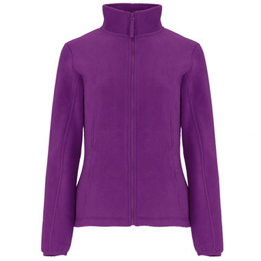 ARTIC WOMAN Флисовая куртка с воротником на высокой подкладке и усиленными швами в тон, цвет фиолетовый  размер L - CQ64130371- Фото №1