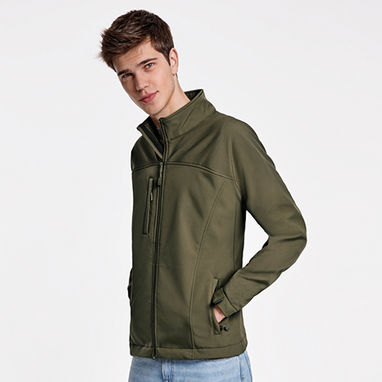 RUDOLPH Мужская трехслойная куртка:, цвет dark army green  размер S - SS64350138- Фото №2