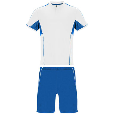 BOCA Спортивный комплект комбинированный из трех тканей:, цвет белый, королевский синий  размер M - CJ0346020105- Фото №1