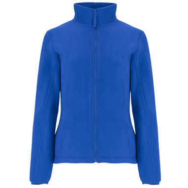 ARTIC WOMAN Флісова куртка з високим коміром на підкладці і посиленими швами в тон, колір яскраво-синій  розмір S - CQ64130105- Фото №1