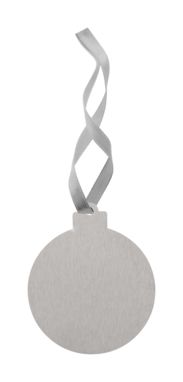 Прикраса ялинкова куля Korsvegen, колір сріблястий - AP718634-C- Фото №1