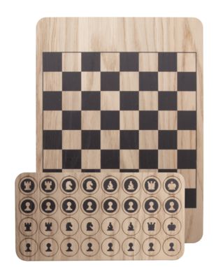 Набор шахматный Benko, цвет натуральный - AP718637- Фото №2