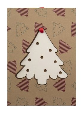 Листівка різдвяна ялинка TreeCard Eco С6 С6, колір натуральний - AP718645-C- Фото №3