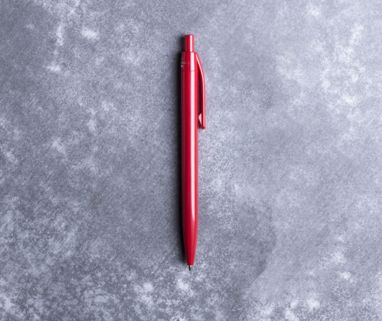 Ручка шариковая антибактериальная Licter, цвет красный - AP721796-05- Фото №3
