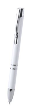 Ручка кулькова з антибактеріальним покриттям Topen, колір білий - AP721809-01- Фото №1