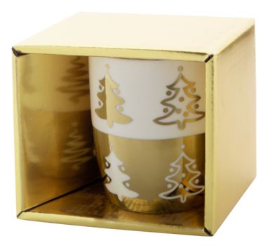 Кружка різдвяна Proxxy, колір золотистий - AP803409-98- Фото №2